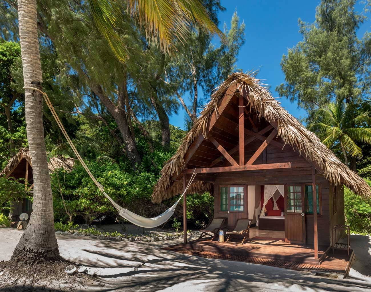 Beach villa at Constance Tsarabanjina, Madagascar